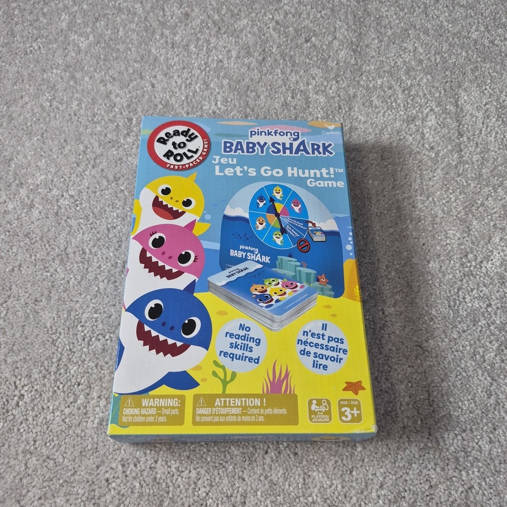 New Pinkfong Baby Shark Jeu Let's Go Hunt Game By Cardinal Board Card Kids Play